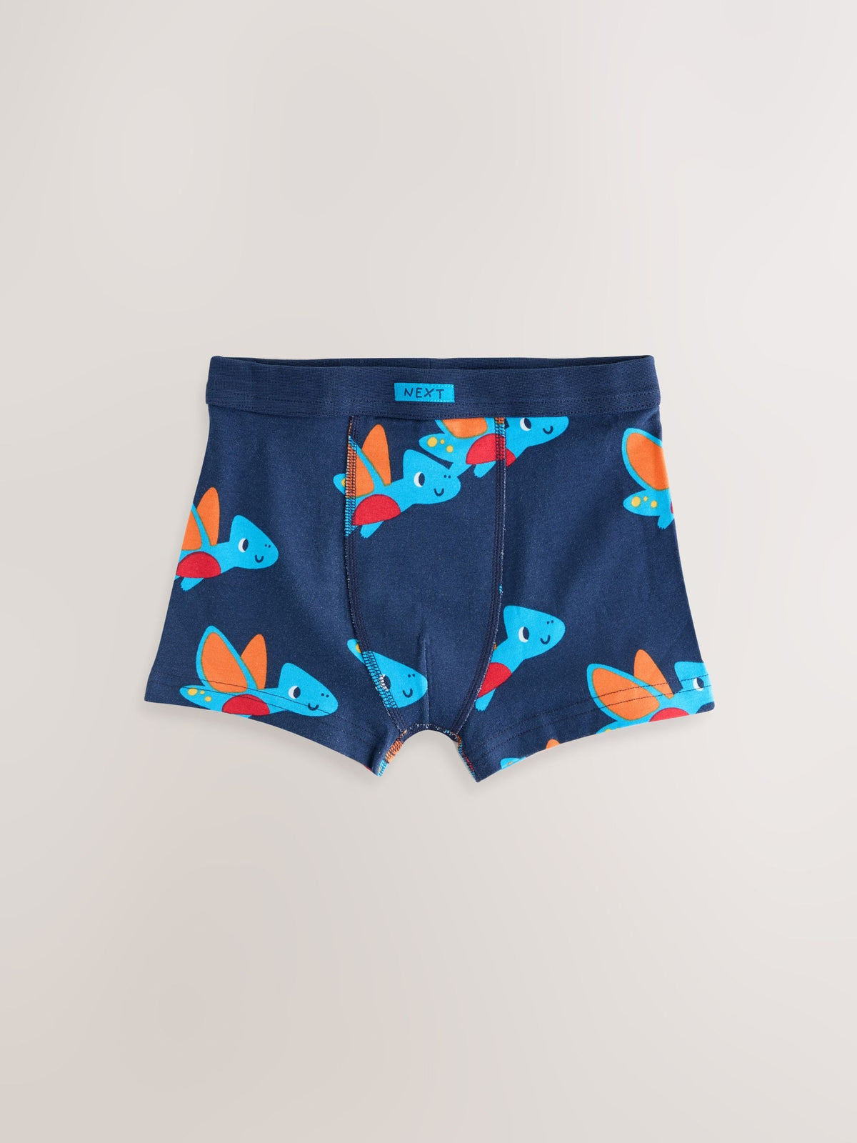 Dsiney Kidz - Multi Dinosaur Soft Waistband Trunks 7 Pack (1.5-10yrs) image 5