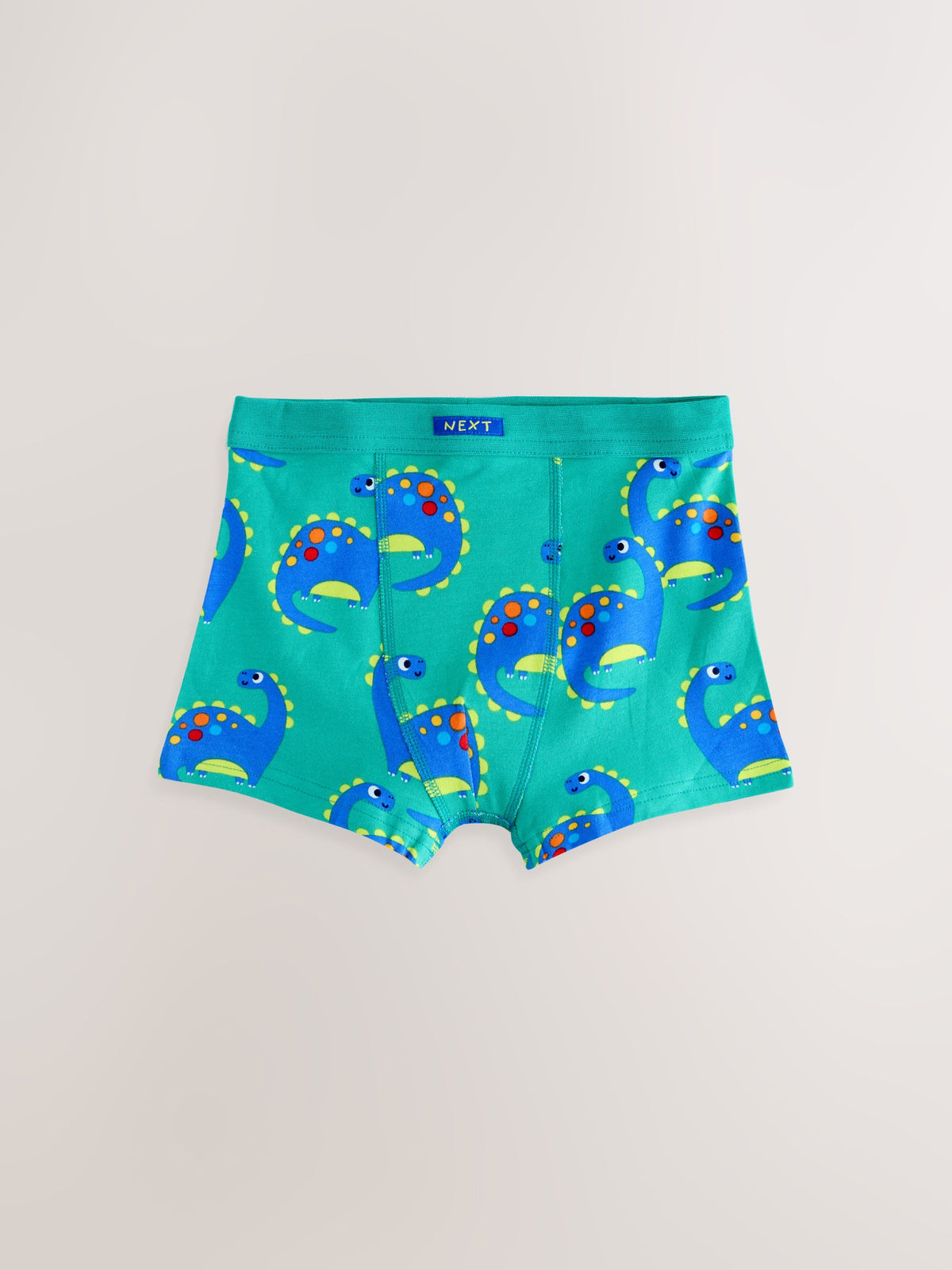 Dsiney Kidz - Multi Dinosaur Soft Waistband Trunks 7 Pack (1.5-10yrs) image 6