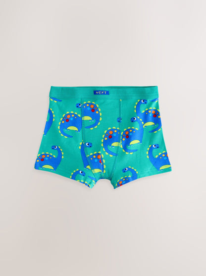 Dsiney Kidz - Multi Dinosaur Soft Waistband Trunks 7 Pack (1.5-10yrs) image 6