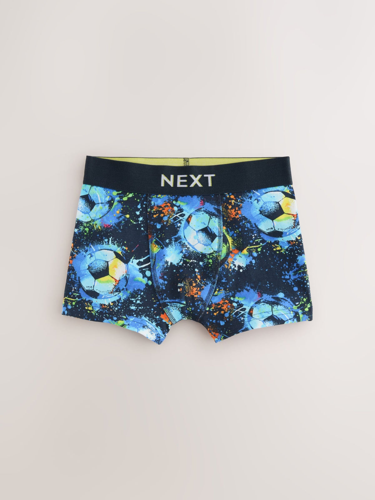 Dsiney Kidz - Blue Football Print Boxers 5 Pack (2-16yrs) image 2
