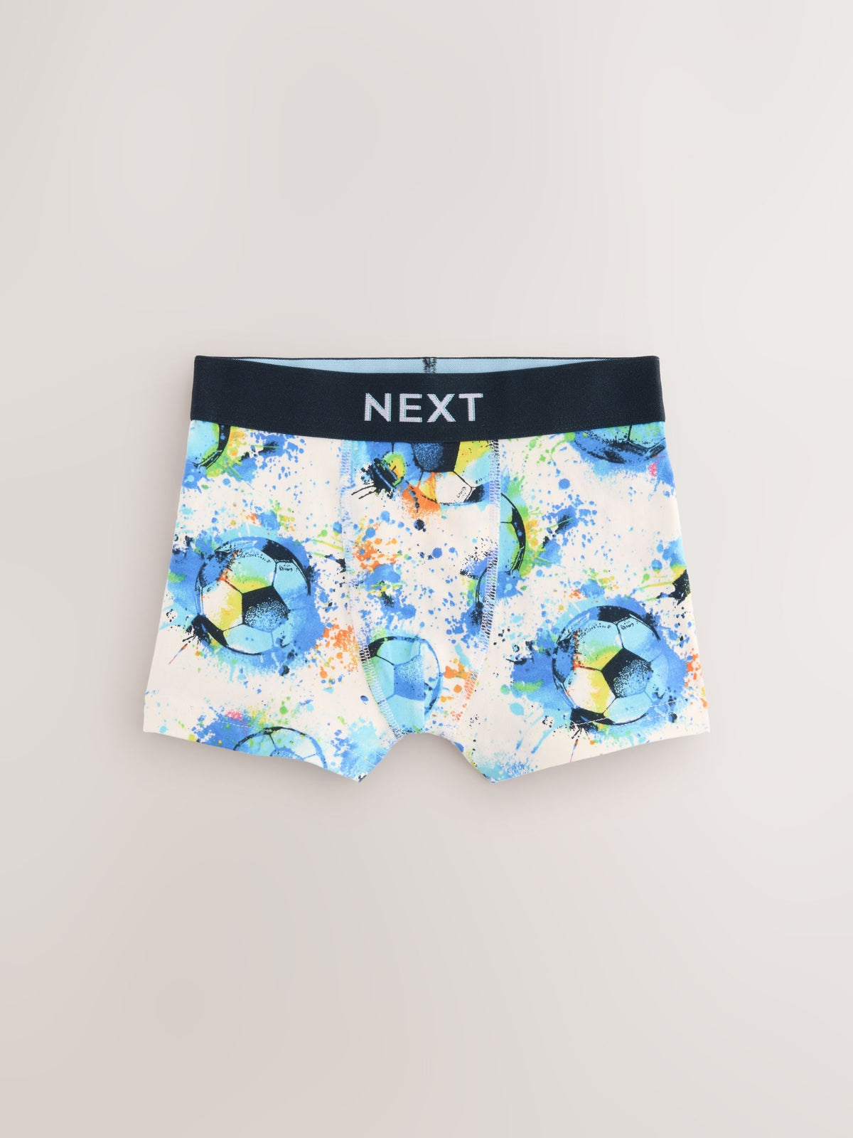 Dsiney Kidz - Blue Football Print Boxers 5 Pack (2-16yrs) image 3