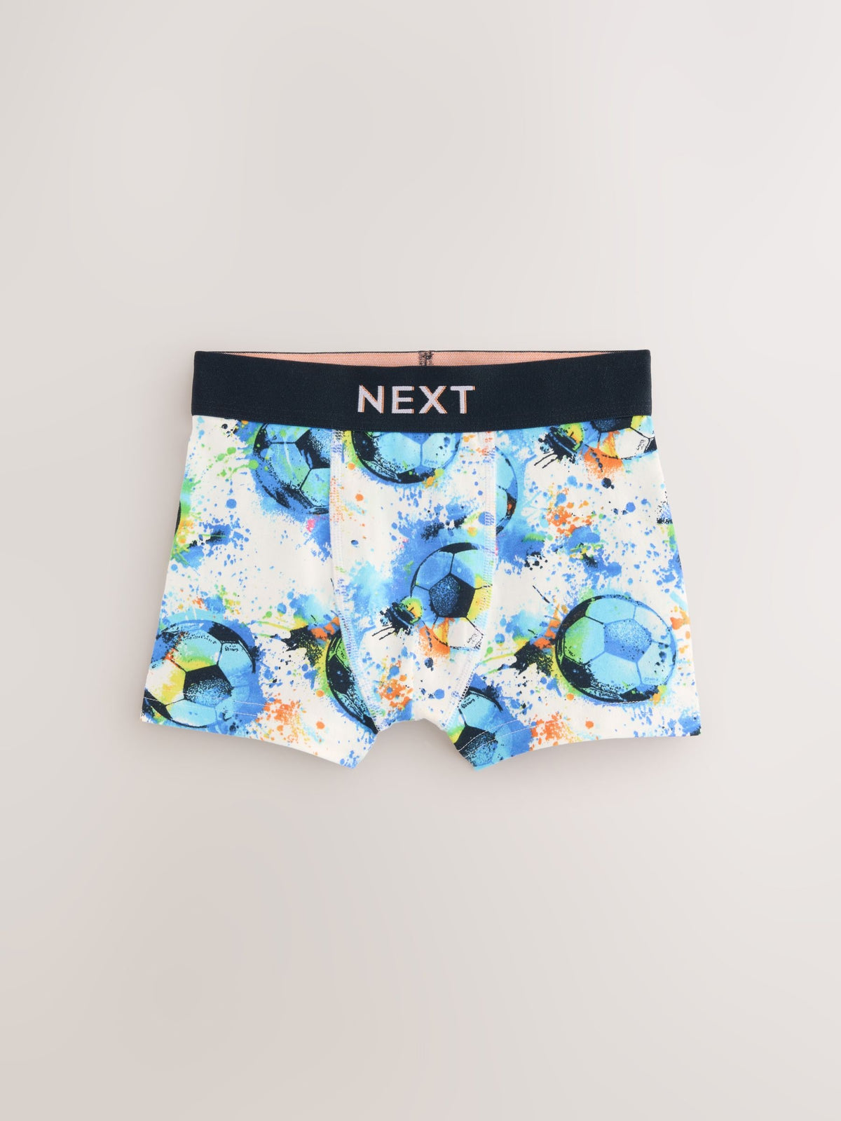 Dsiney Kidz - Blue Football Print Boxers 5 Pack (2-16yrs) image 5