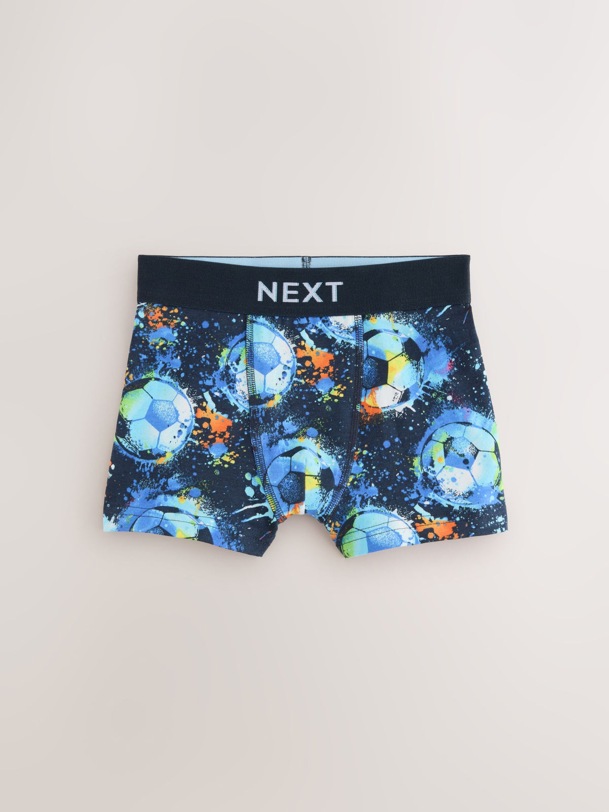 Dsiney Kidz - Blue Football Print Boxers 5 Pack (2-16yrs) image 6