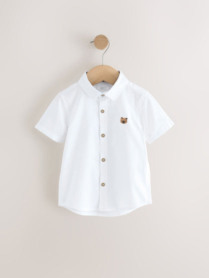 Dsiney Kidz - White Character Short Sleeve Oxford Shirt (3mths-7yrs) image 5