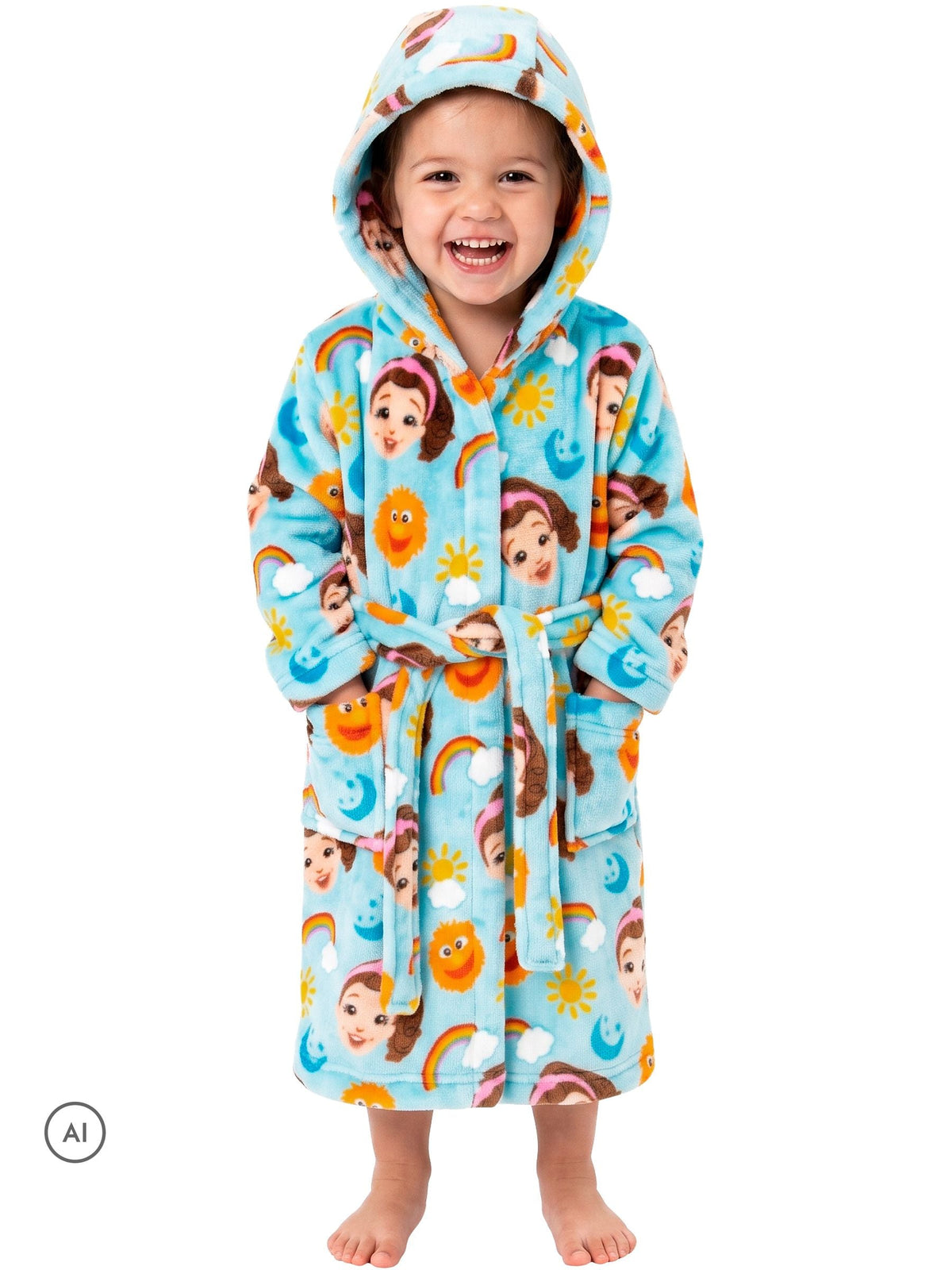 Character Blue Ms Rachel Dressing Gown - image 4
