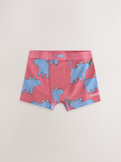 Dsiney Kidz - Safari Animals Soft Waistband Trunks 5 Pack (1.5-16yrs) image 6