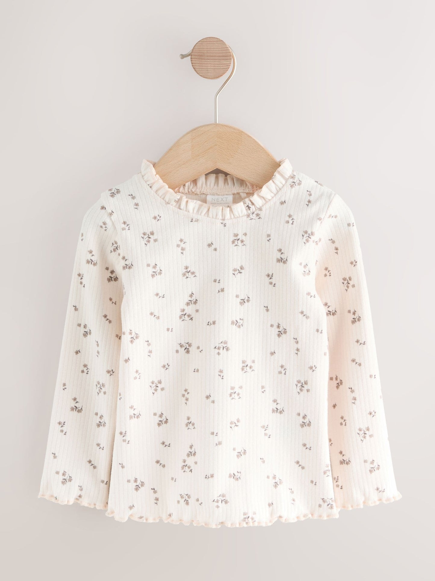 Tan Brown Corduroy Bear Print Dungarees Set (3mths-7yrs)