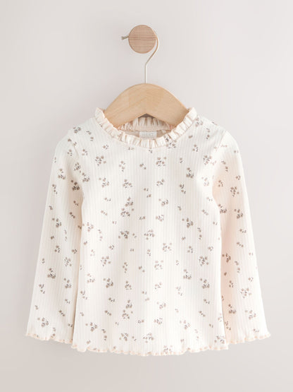 Tan Brown Corduroy Bear Print Dungarees Set (3mths-7yrs)