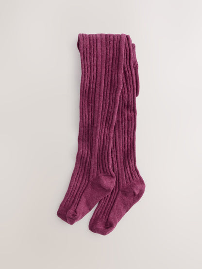 Green Floral Print Corduroy Dungarees Blouse and Tights Set (3mths-7yrs)