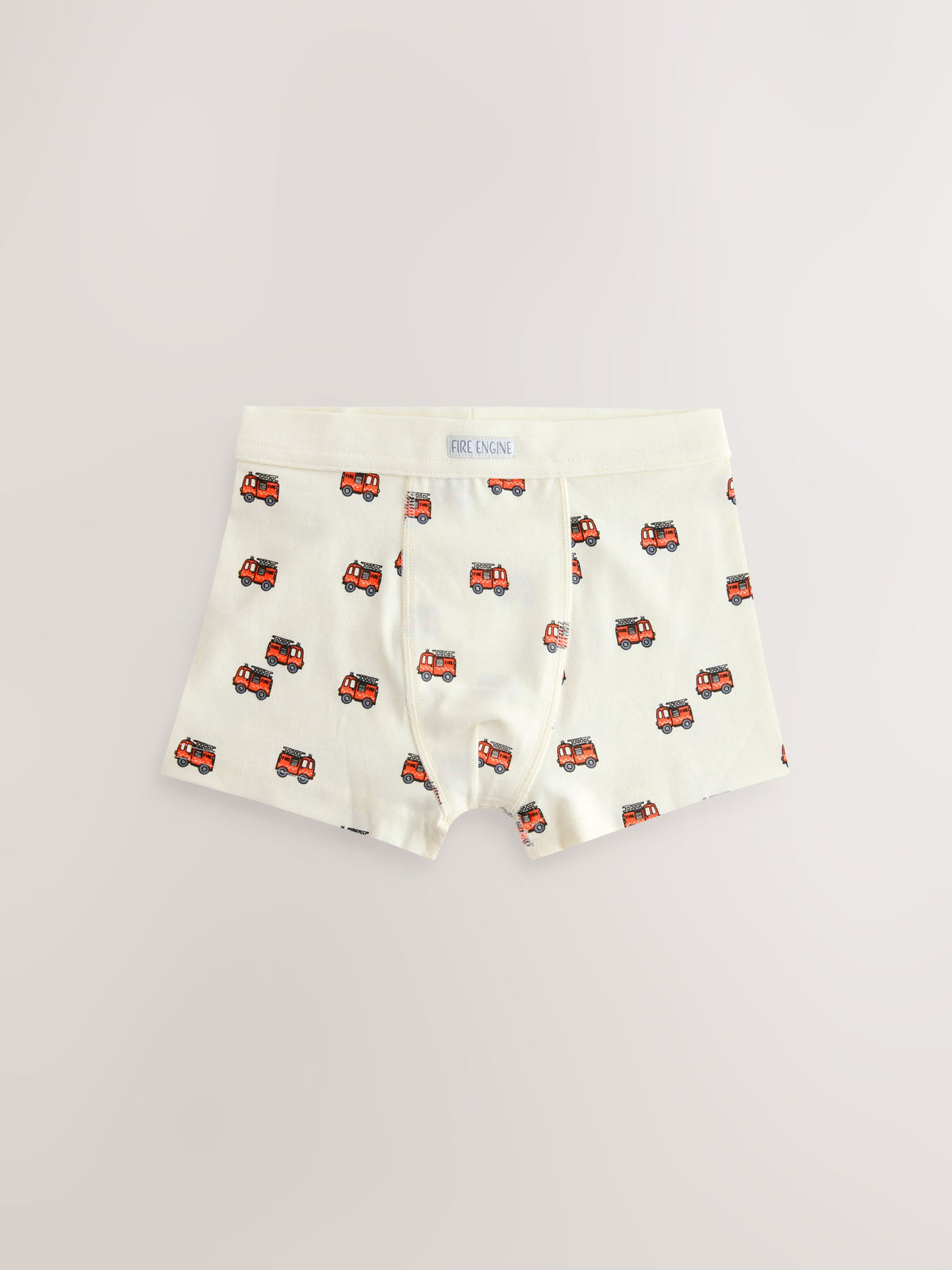 Dsiney Kidz - Red/Blue Emergency Vehicles Boxers 7 Pack (2-10yrs) image 2