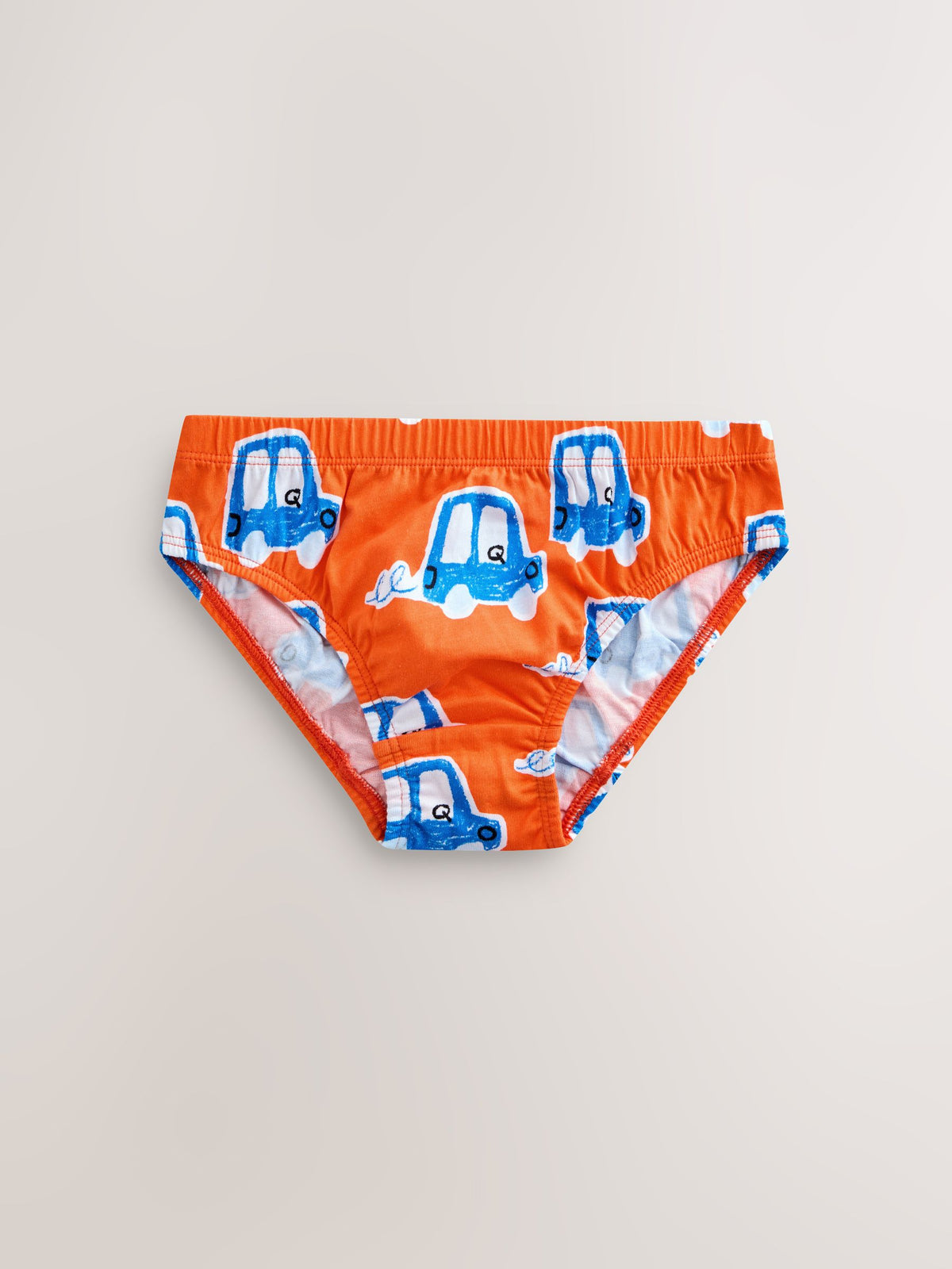 Dsiney Kidz - Multi Car Print Cotton Briefs 7 Pack (1.5-10yrs) image 5
