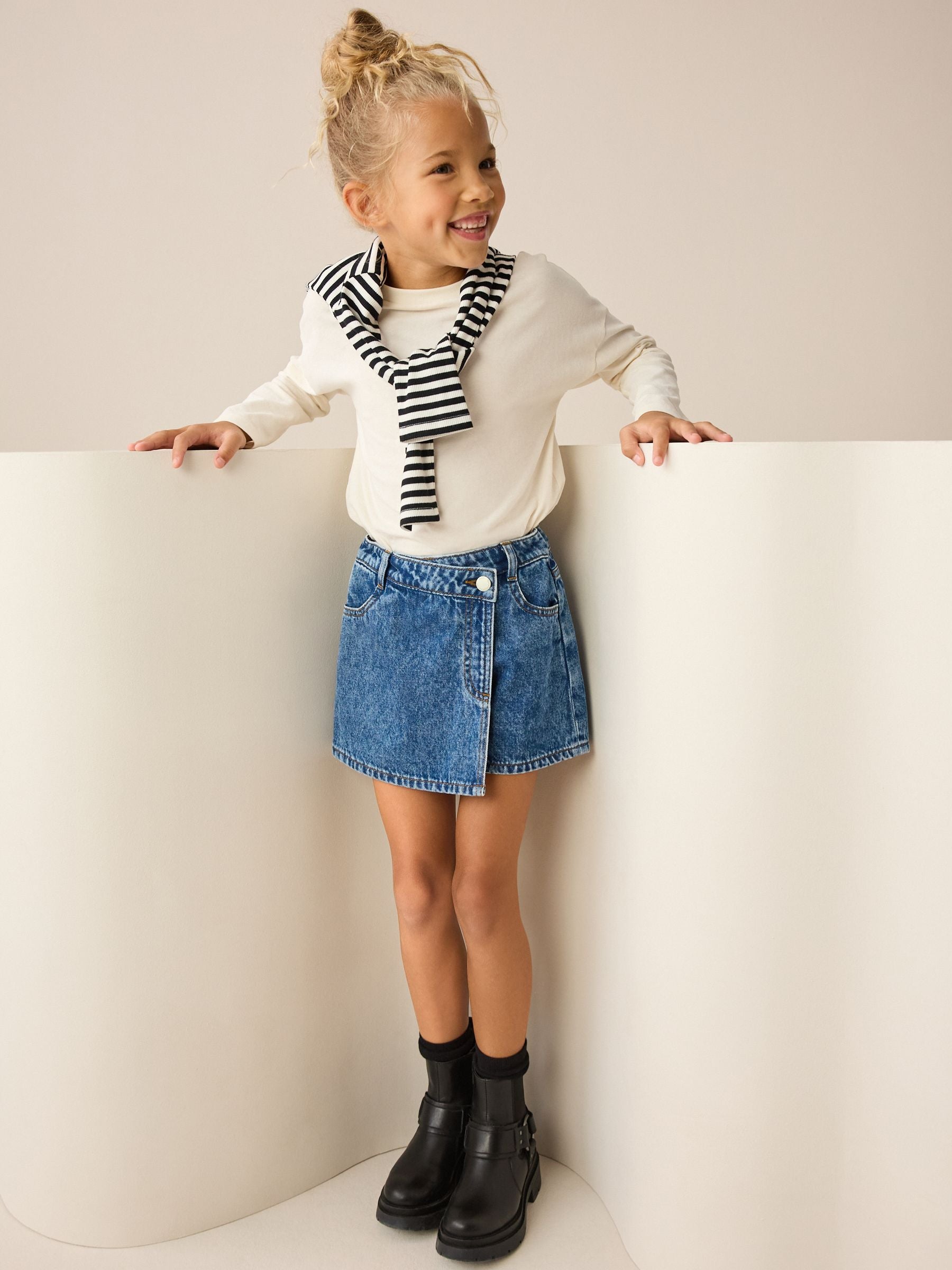 Dsiney Kidz - Denim Skort (3-16yrs) image 2