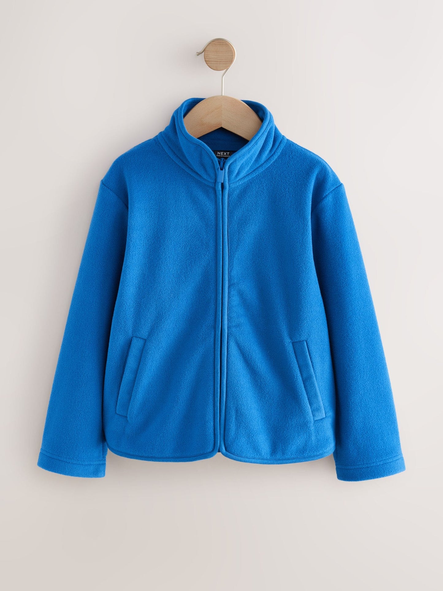 Dsiney Kidz - Blue Zip-Up Fleece Jacket With Pockets (3-16yrs) image 5