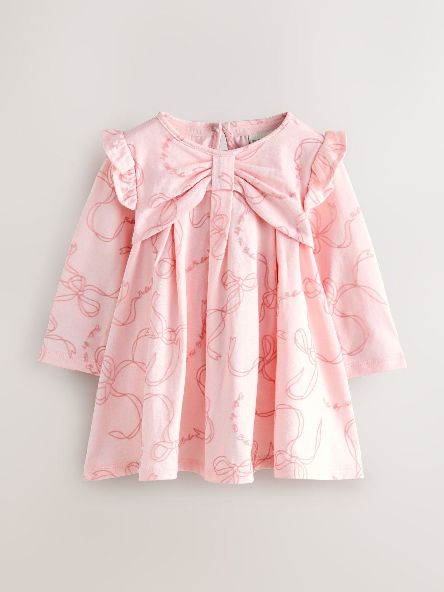 Baker by Ted Baker Frill Detail Jersey Dress