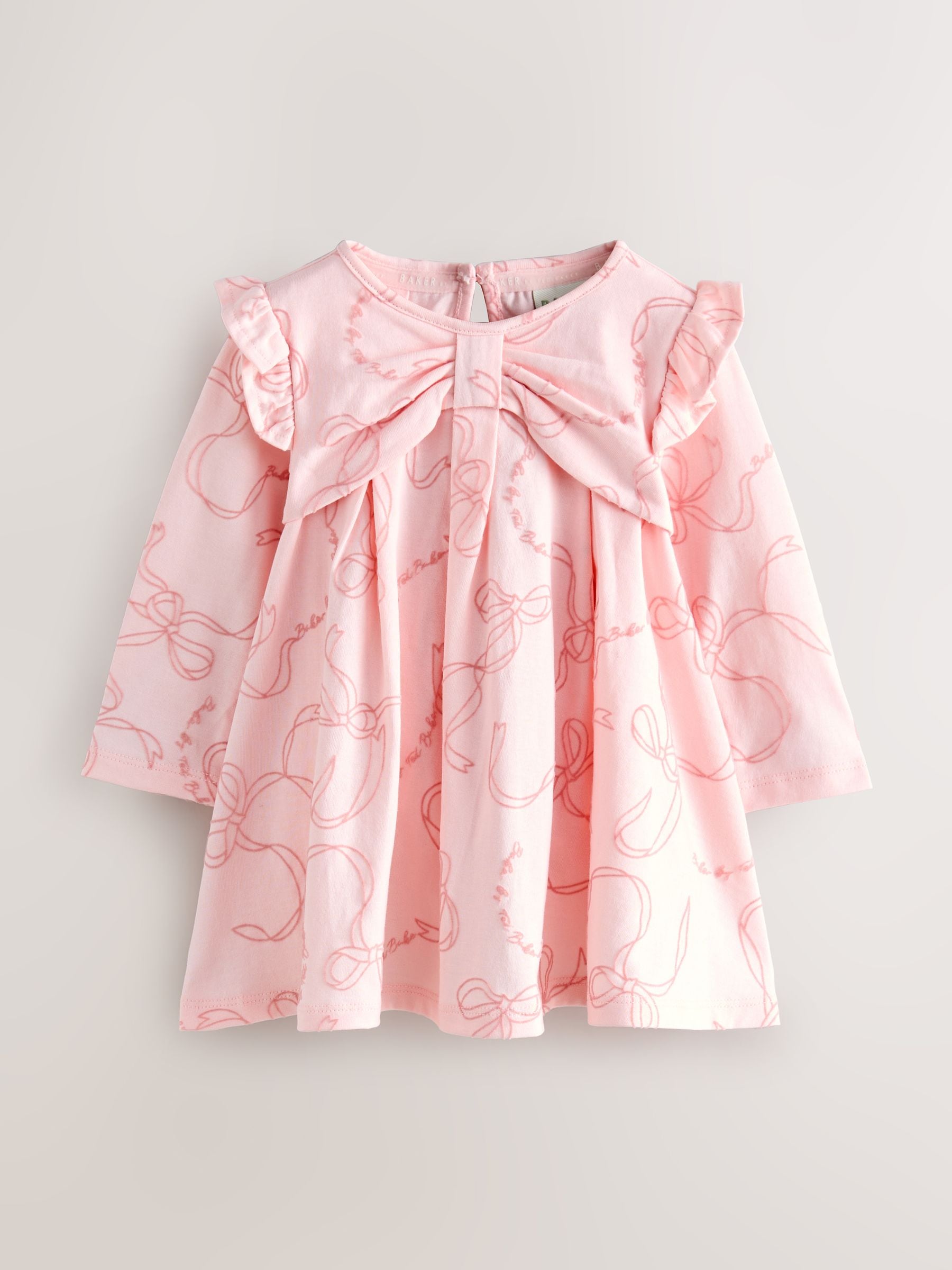 Baker by Ted Baker Frill Detail Jersey Dress image 5
