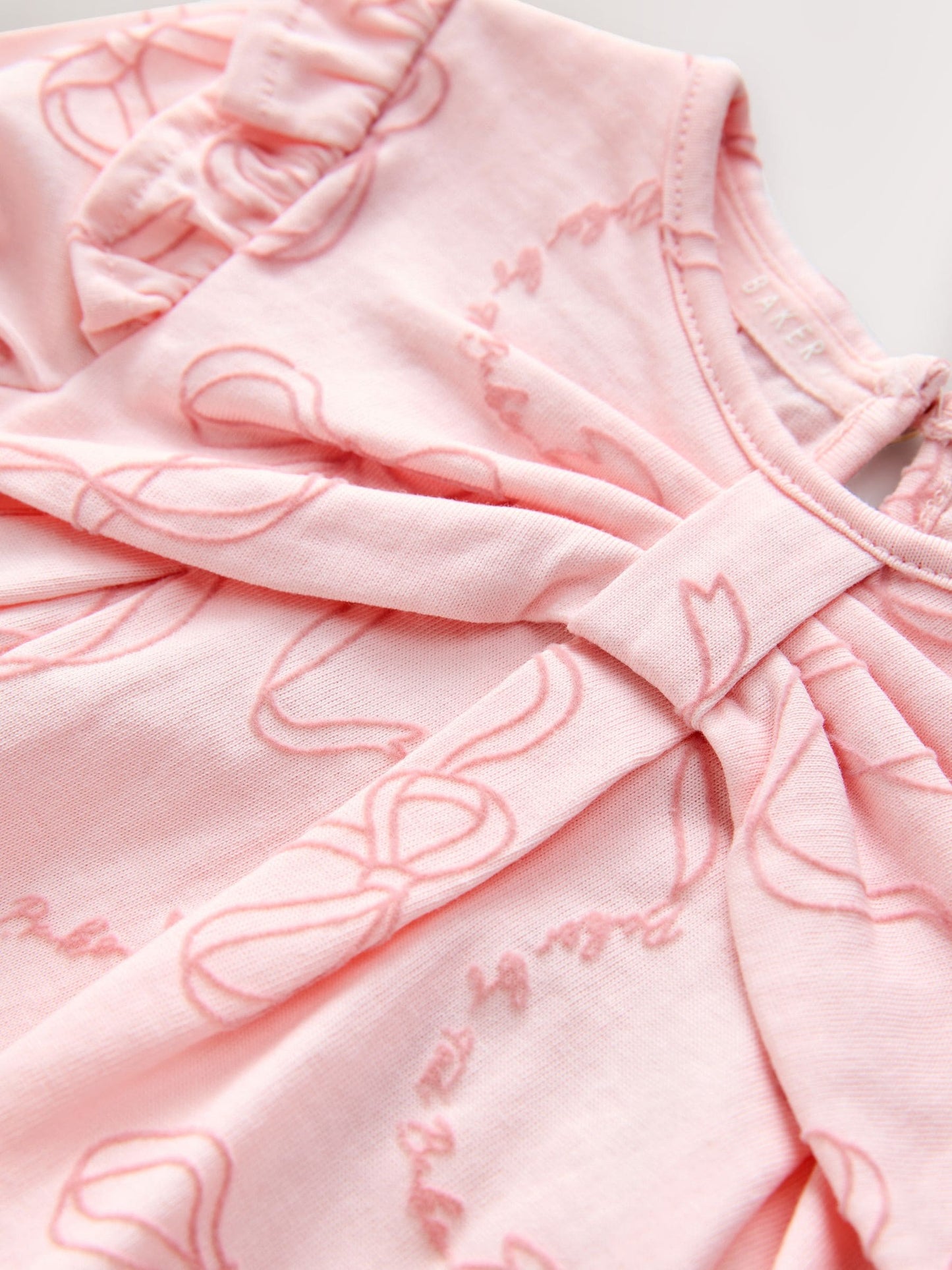 Baker by Ted Baker Frill Detail Jersey Dress