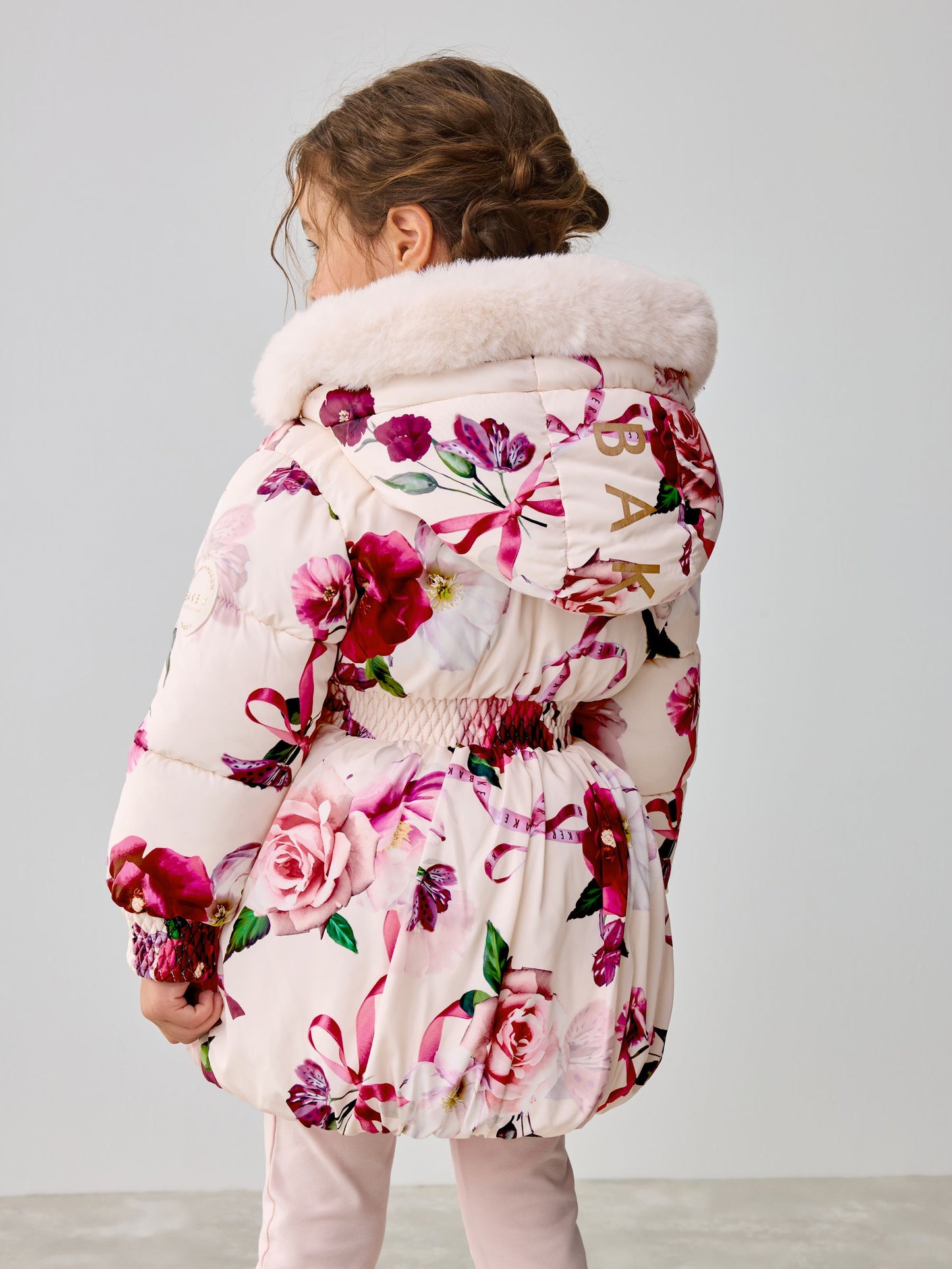 Baker by Ted Baker Shower Resistant Bubble Hem Padded Coat image 4