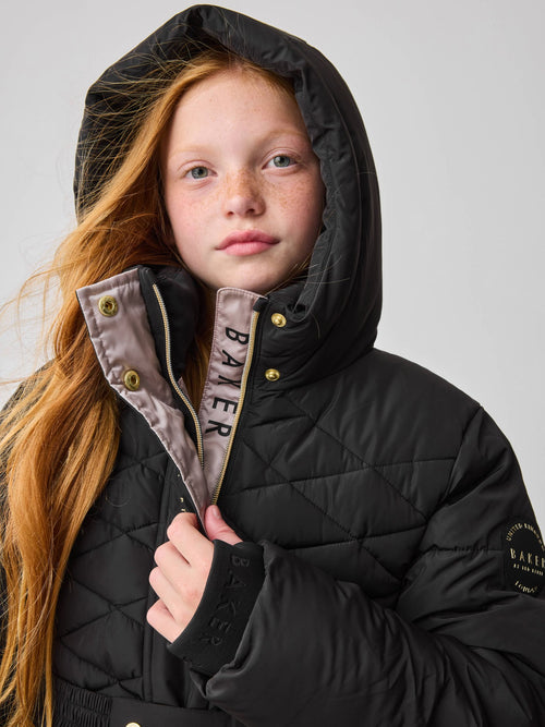 Baker by Ted Baker Shower Resistant Midweight Belted Padded Coat image 1