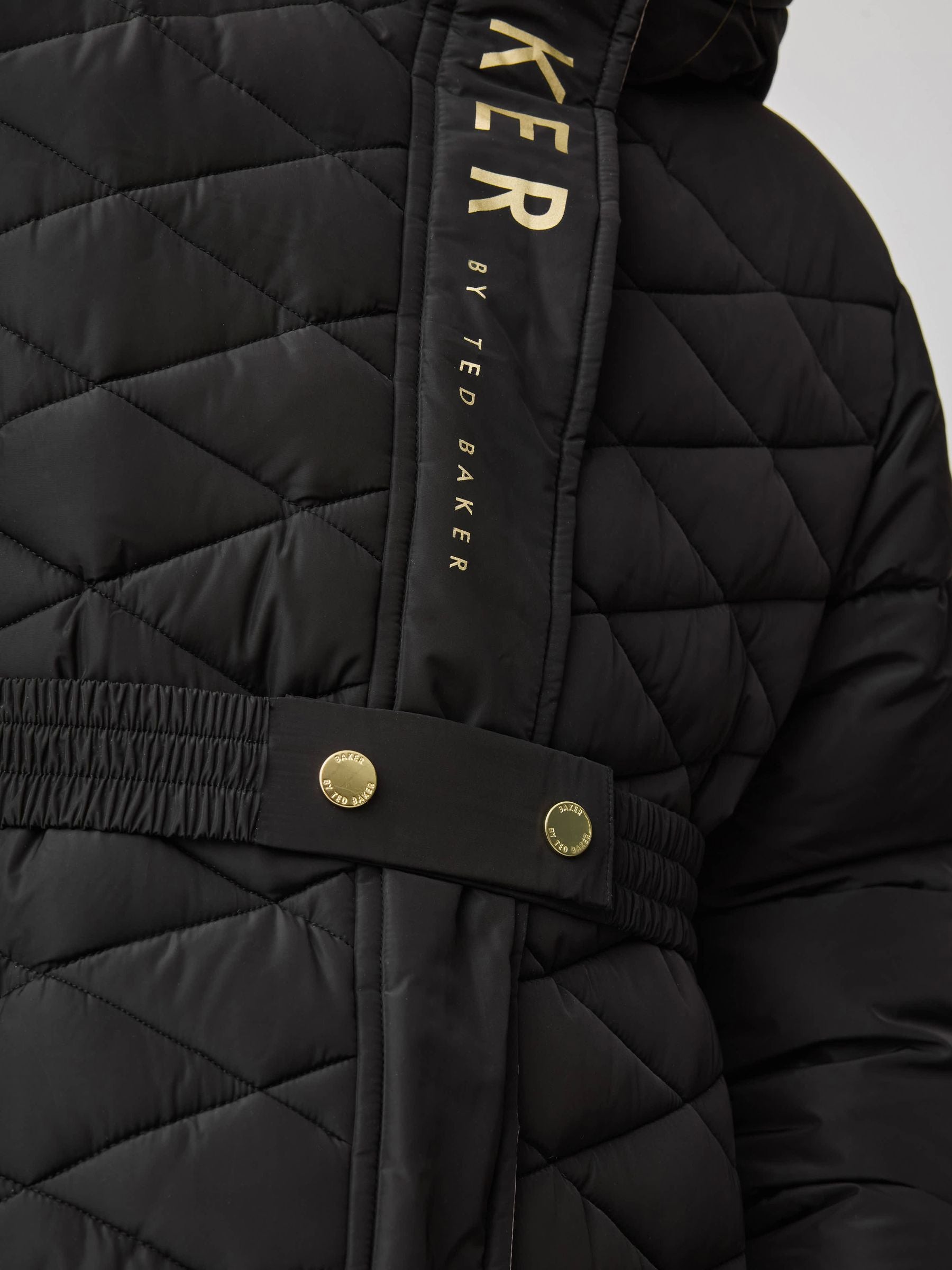Baker by Ted Baker Shower Resistant Midweight Belted Padded Coat image 7