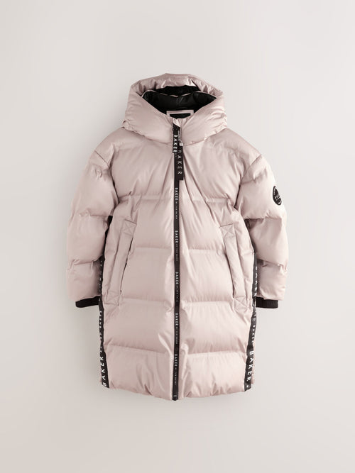 Baker by Ted Baker Girls Shower Resistant Longline Padded Coat image 1