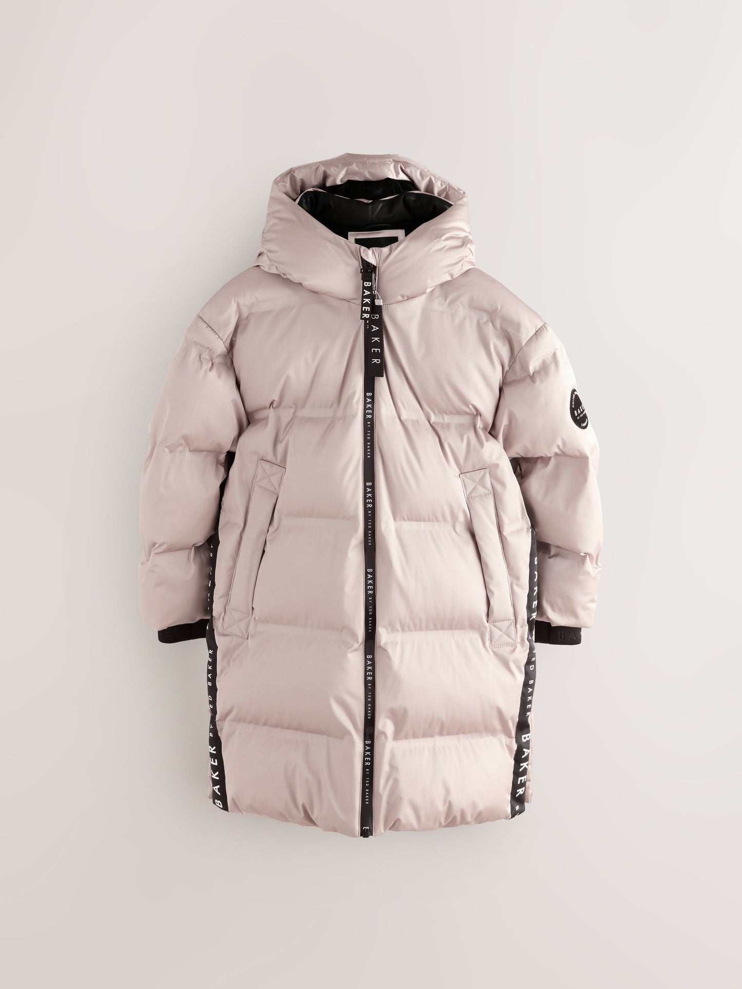 Baker by Ted Baker Girls Shower Resistant Longline Padded Coat image 1