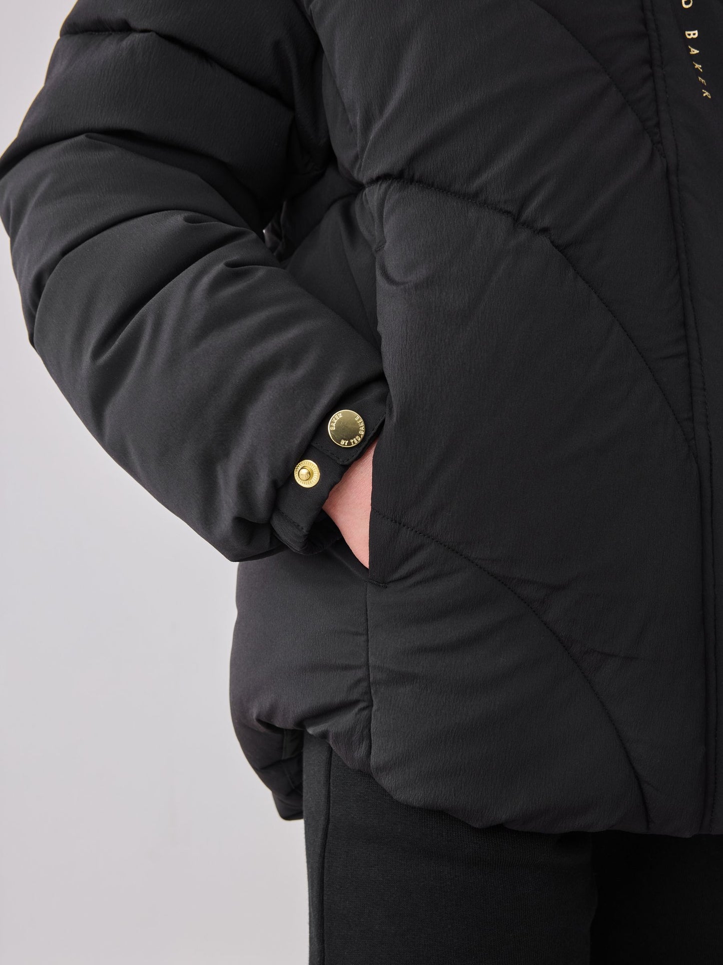 Baker by Ted Baker Shower Resistant Short Padded Coat image 6