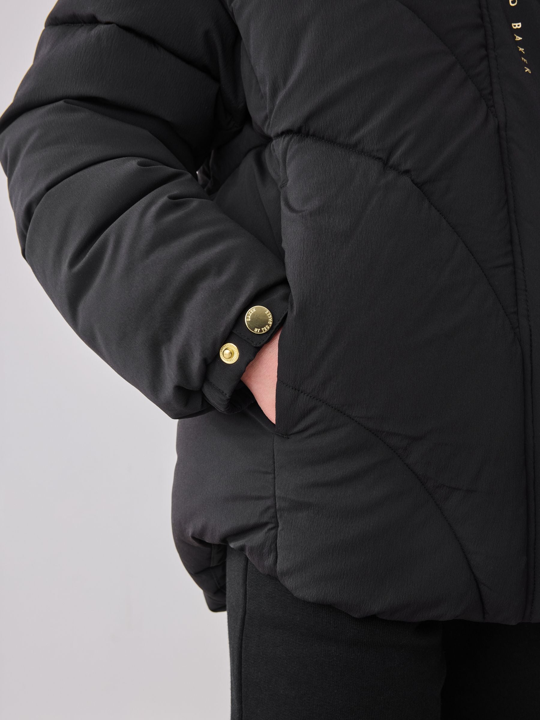 Baker by Ted Baker Shower Resistant Short Padded Coat image 6