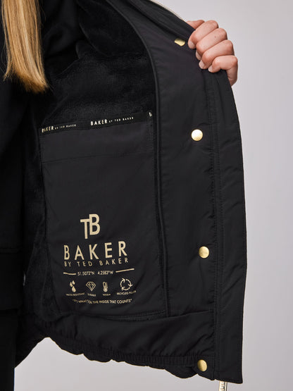 Baker by Ted Baker Shower Resistant Short Padded Coat image 9
