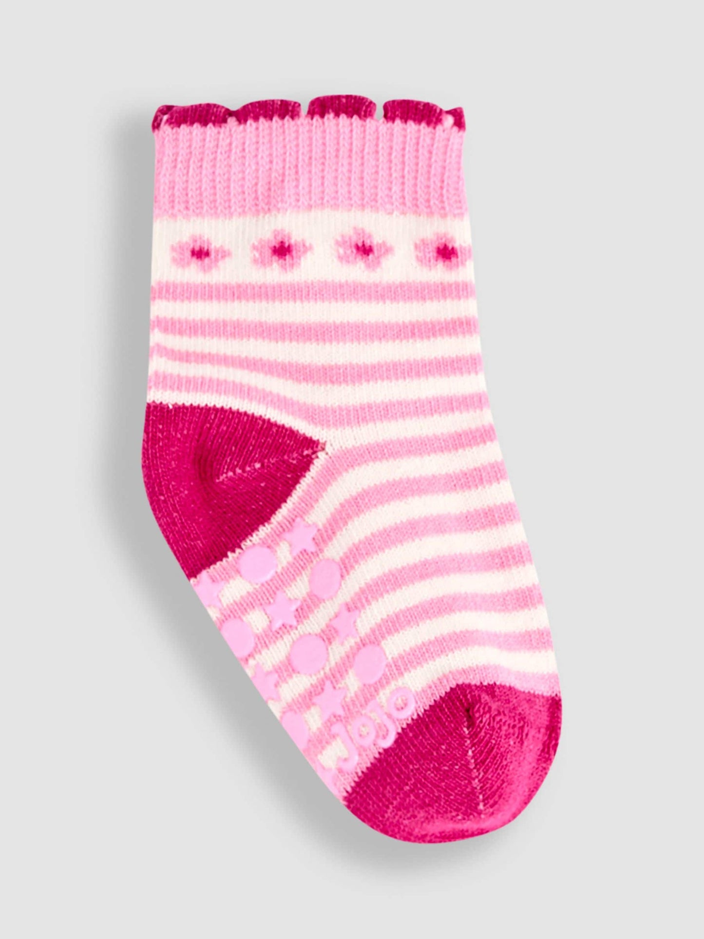 JoJo Maman Bébé Red 5-Pack Socks image 2