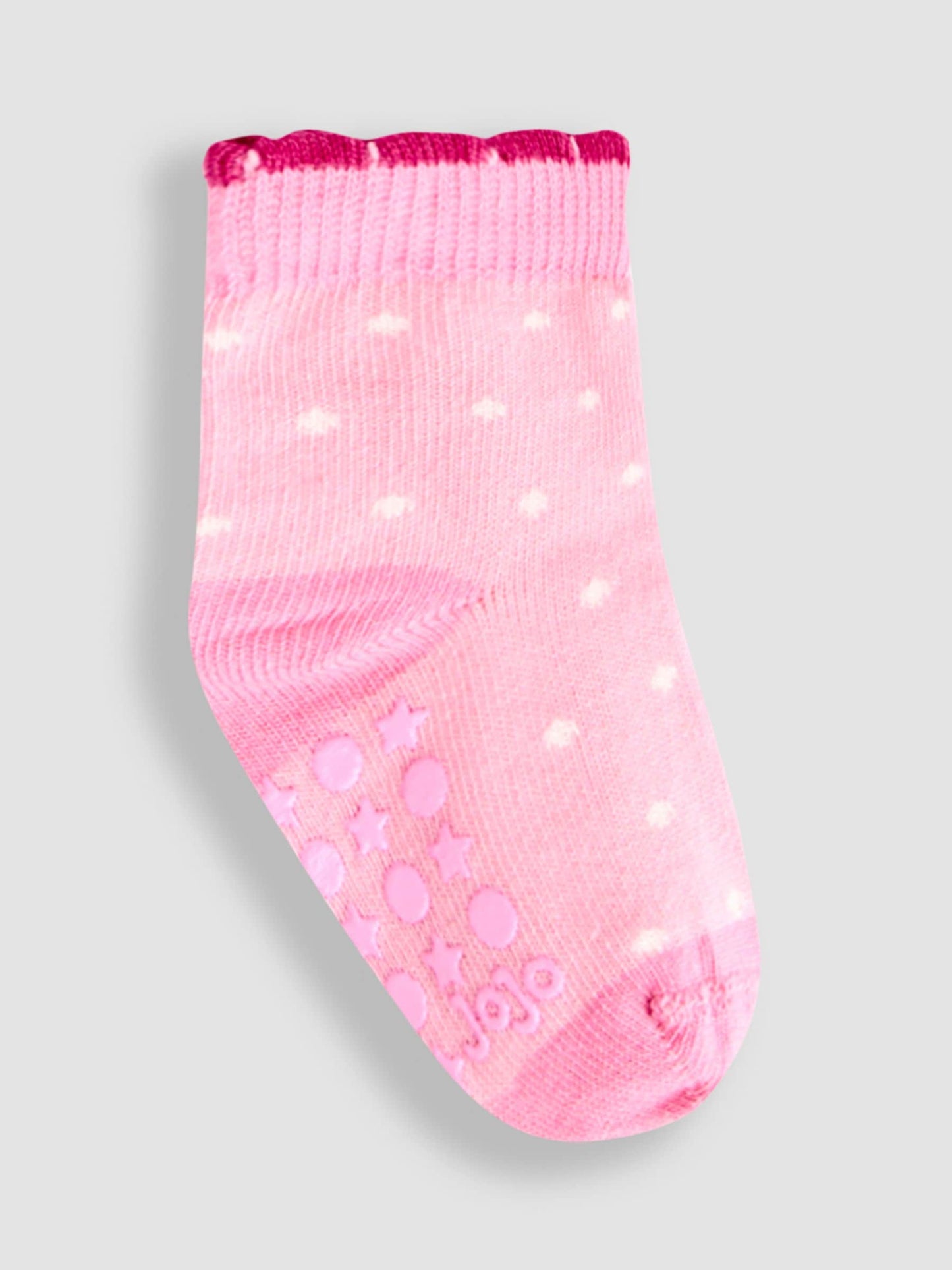 JoJo Maman Bébé Red 5-Pack Socks image 5