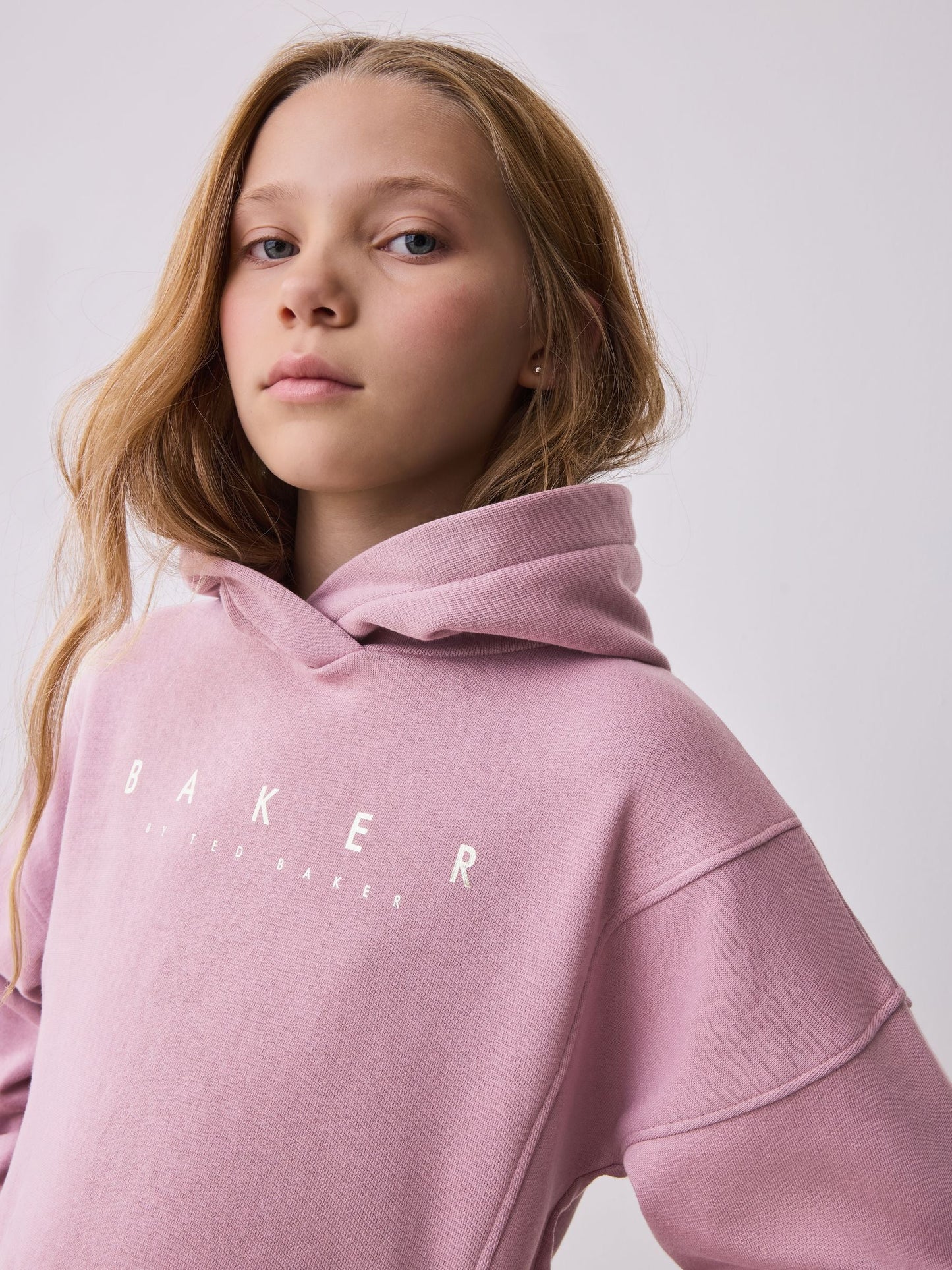 Baker by Ted Baker Purple 2 Piece Hoodie and Cargo Wide Leg Joggers Set