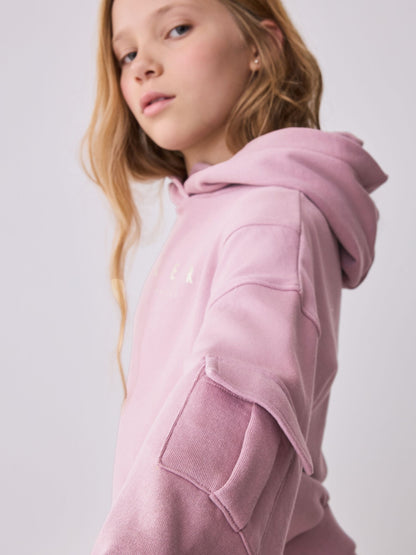 Baker by Ted Baker Purple 2 Piece Hoodie and Cargo Wide Leg Joggers Set