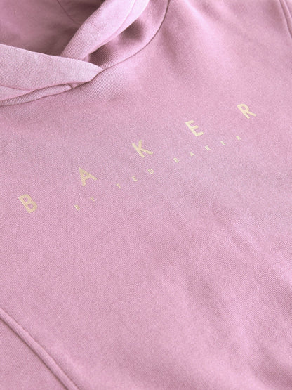 Baker by Ted Baker Purple 2 Piece Hoodie and Cargo Wide Leg Joggers Set