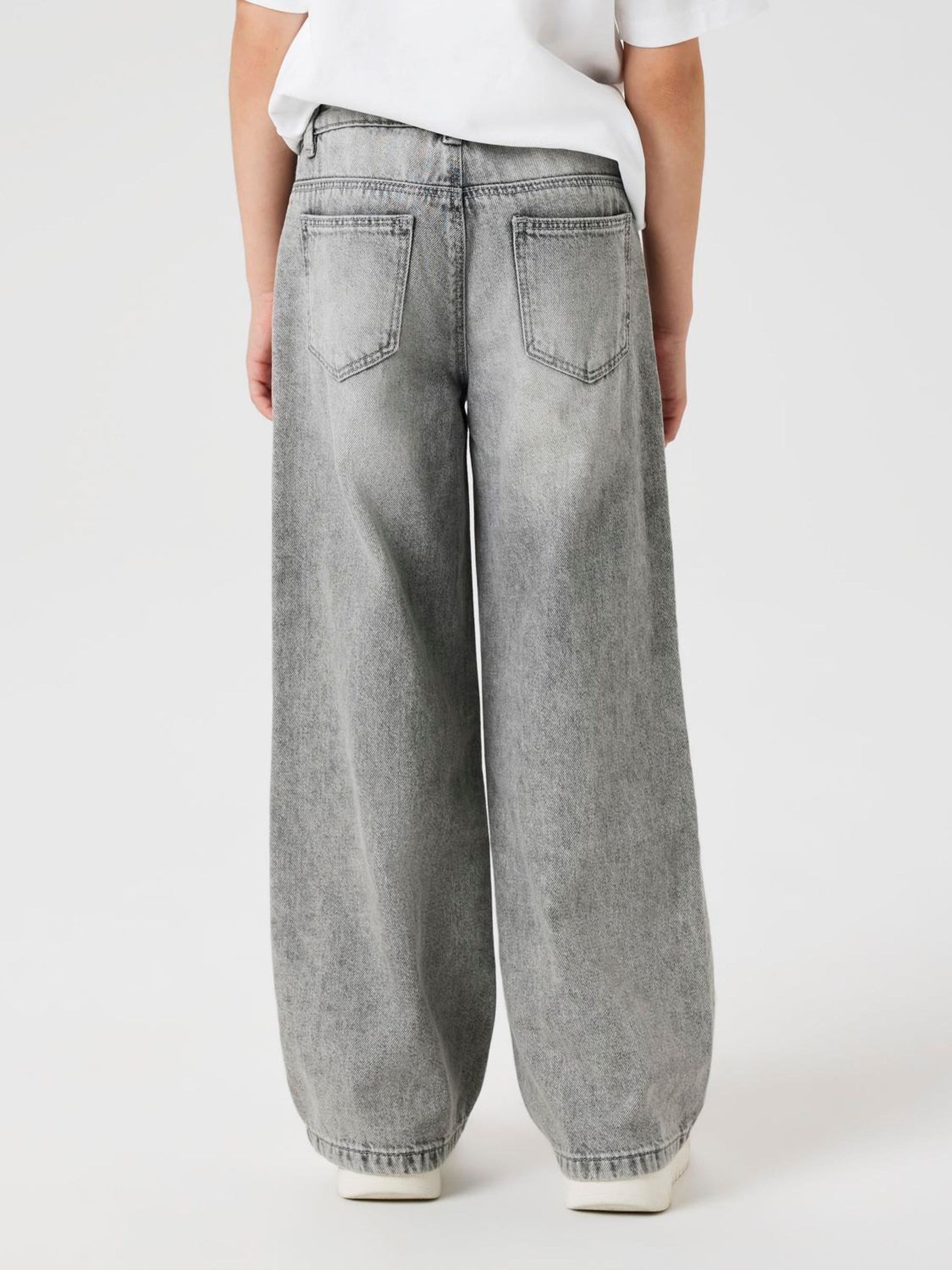 Dsiney Kidz - Name It Grey Wide Leg Jeans image 2