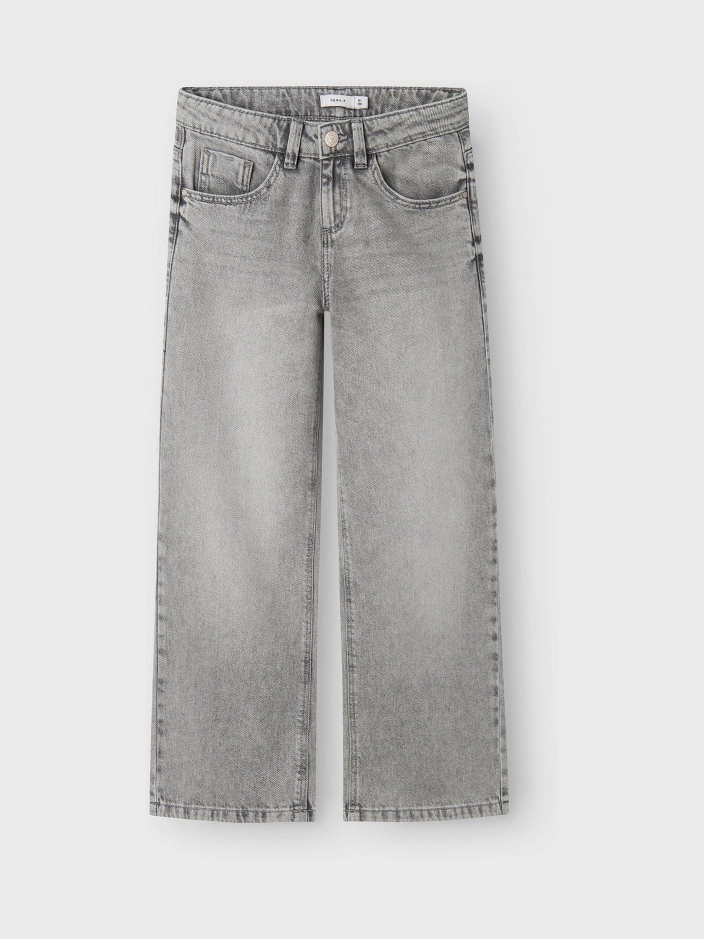 Dsiney Kidz - Name It Grey Wide Leg Jeans image 3