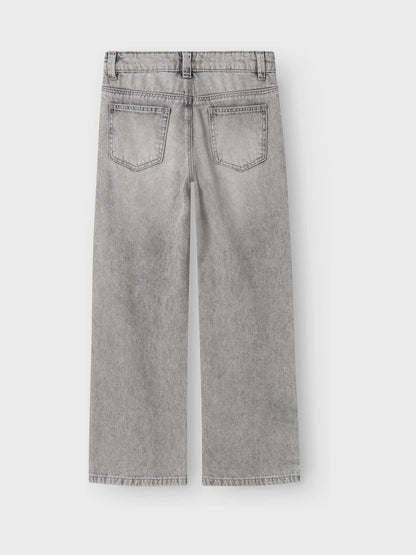 Dsiney Kidz - Name It Grey Wide Leg Jeans image 4
