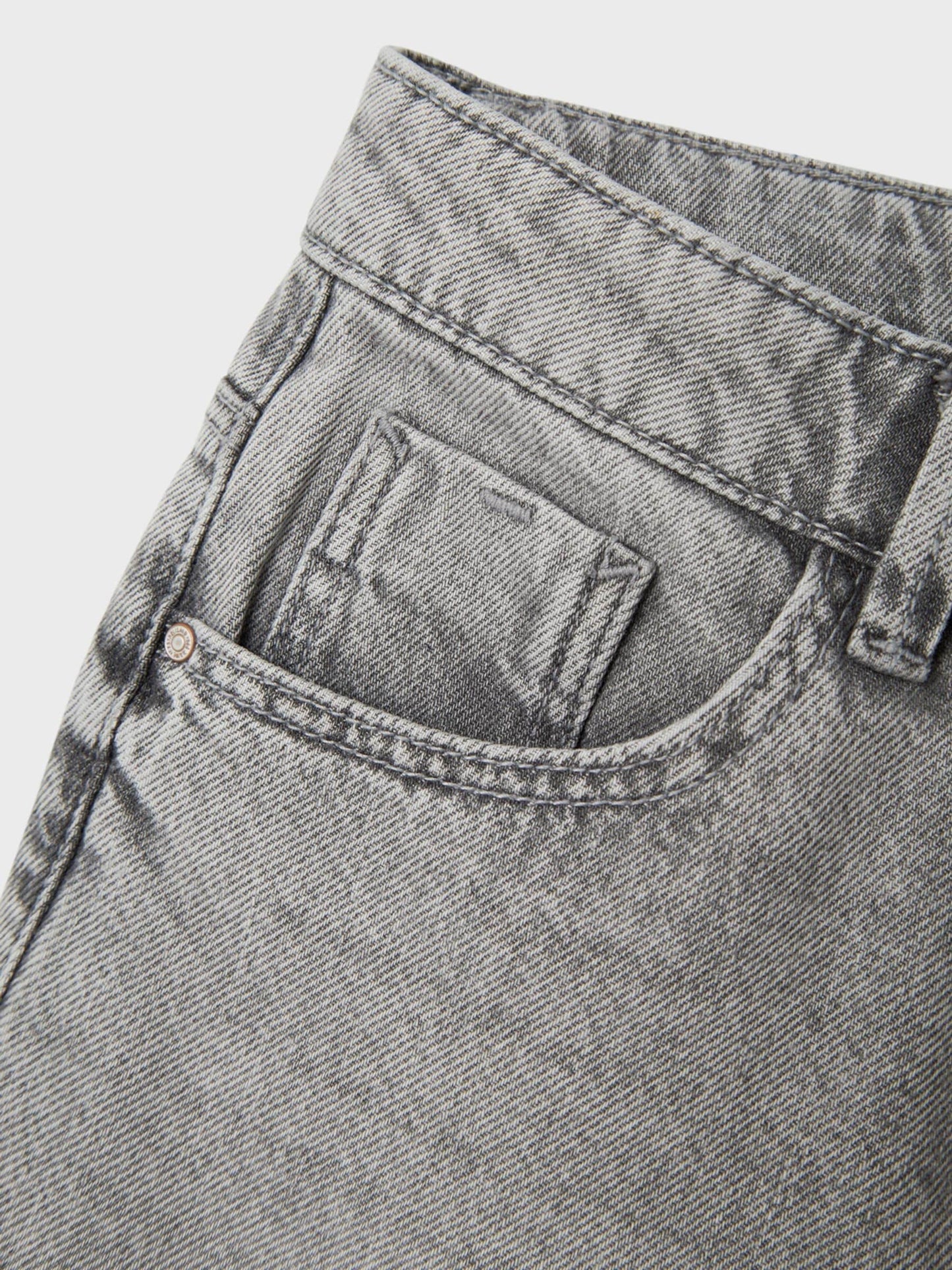 Dsiney Kidz - Name It Grey Wide Leg Jeans image 5