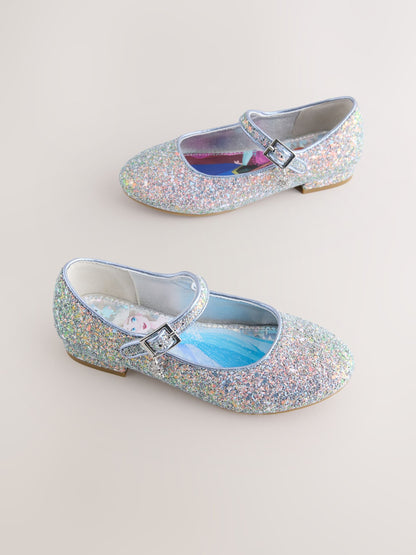 Dsiney Kidz - Blue Glitter Frozen Mary Jane Shoes image 1