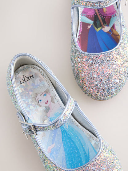 Dsiney Kidz - Blue Glitter Frozen Mary Jane Shoes image 5