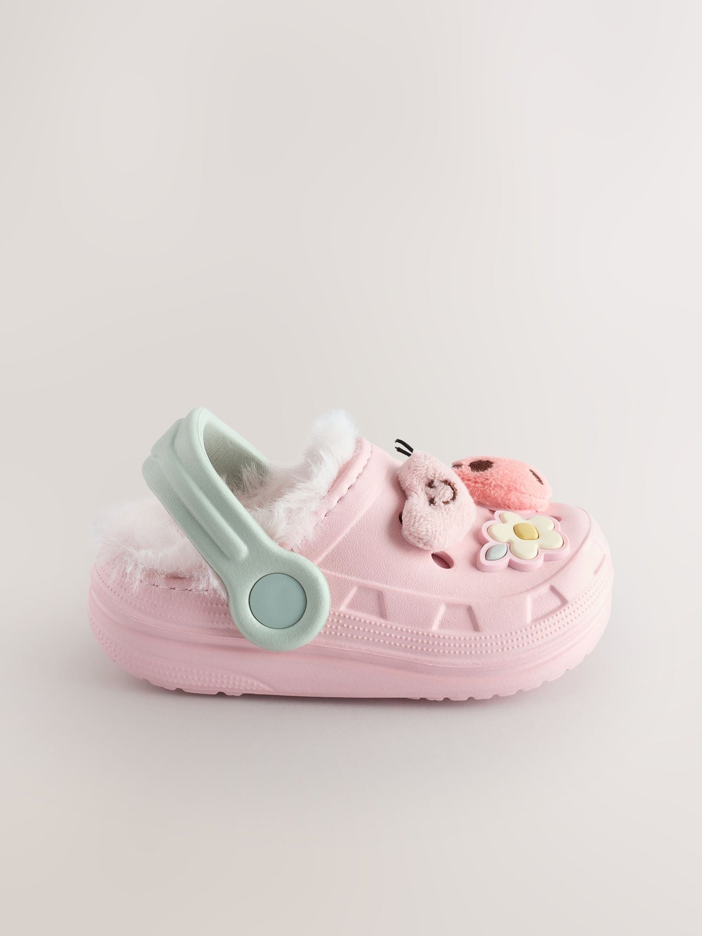 Multi Faux Fur Lined Clog Slippers image 3