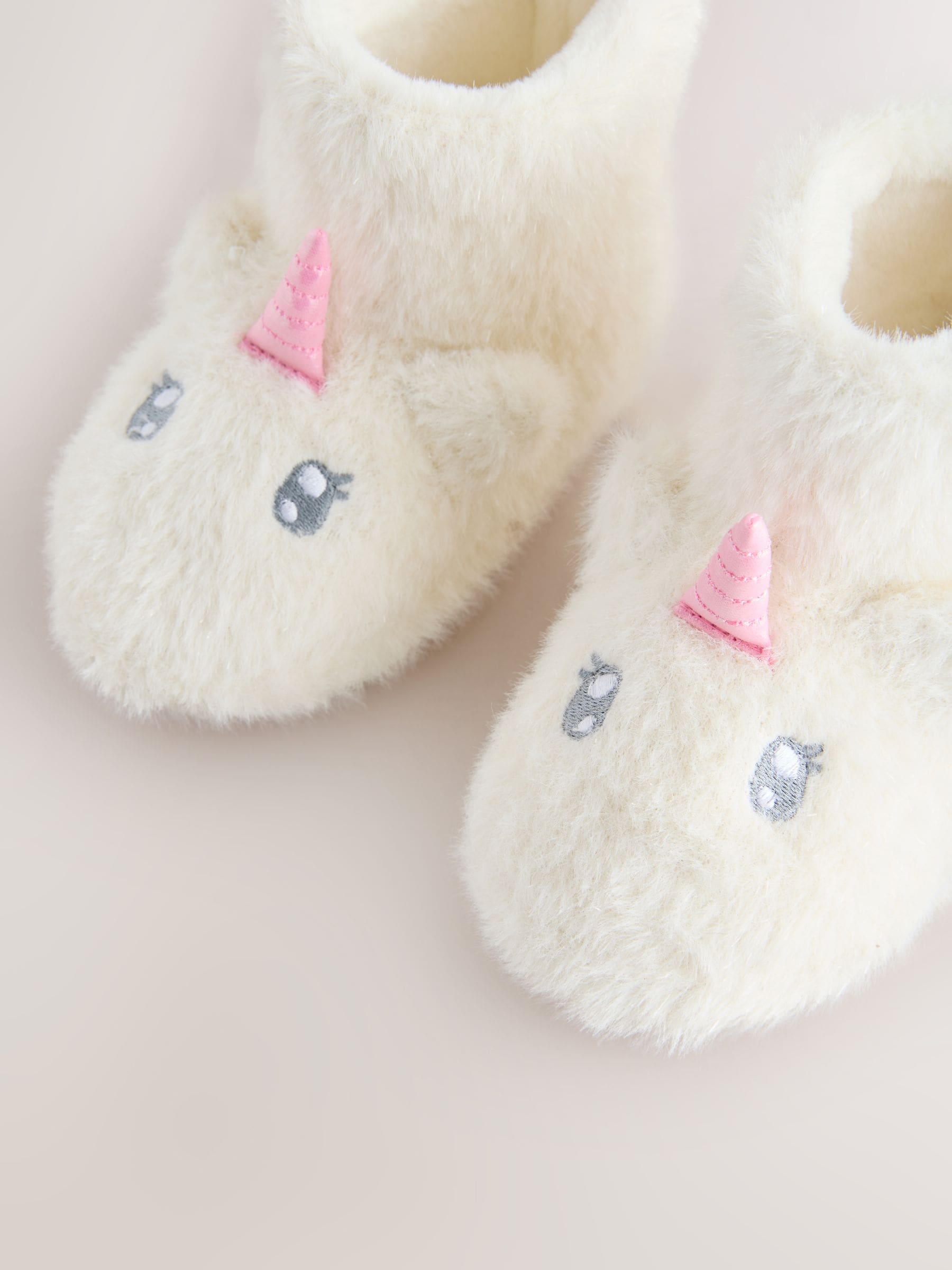 White Unicorn Slipper Boots image 4