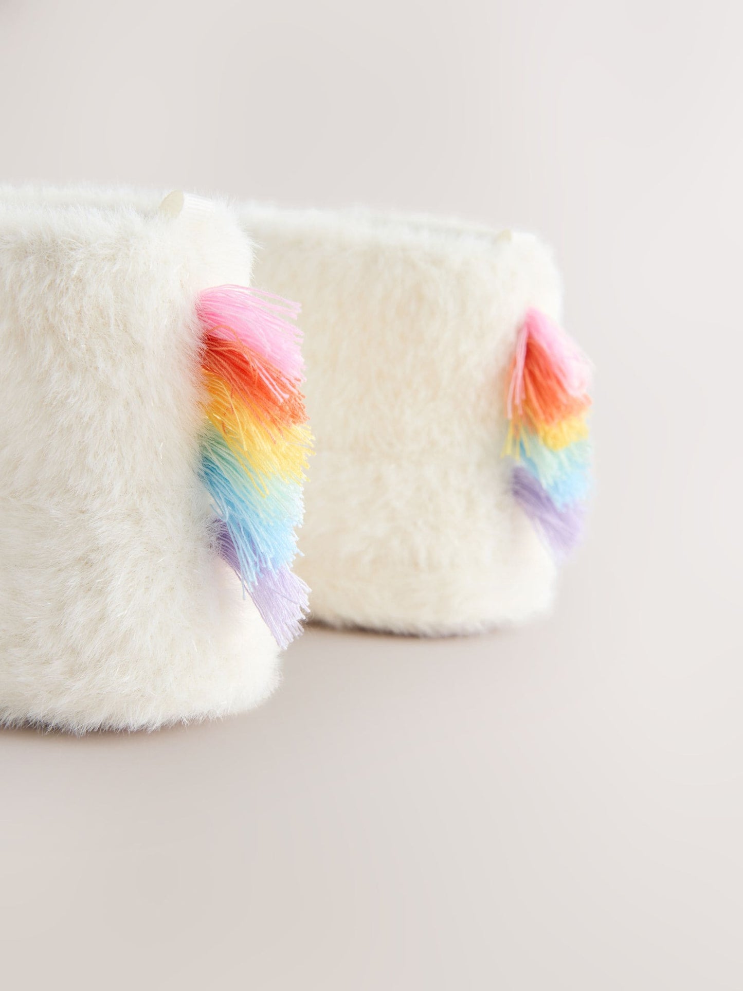 White Unicorn Slipper Boots image 5