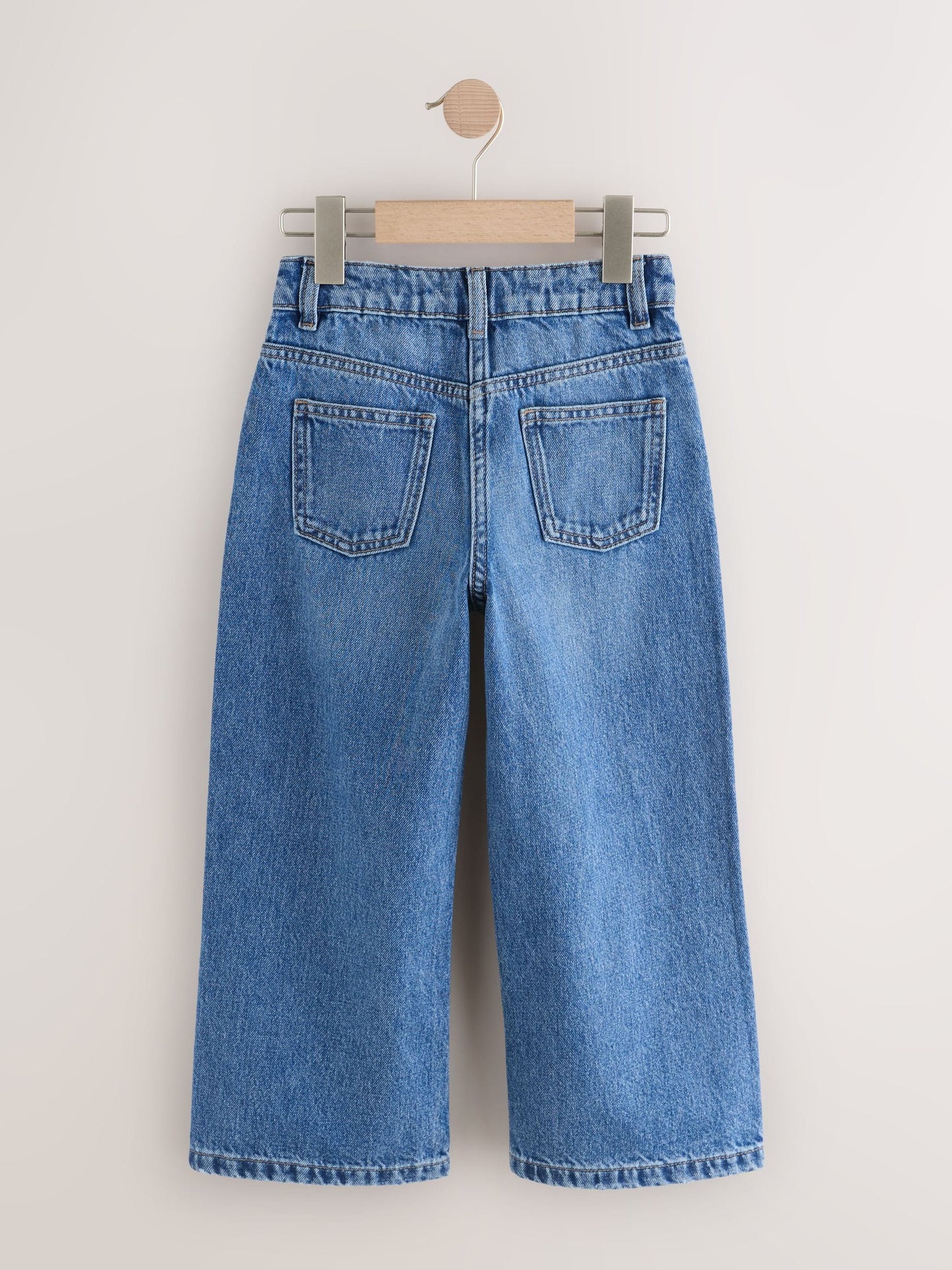 Dsiney Kidz - Mid Denim Blue Wide Leg Jeans (3-16yrs) image 5