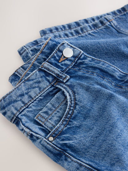 Dsiney Kidz - Mid Denim Blue Wide Leg Jeans (3-16yrs) image 6