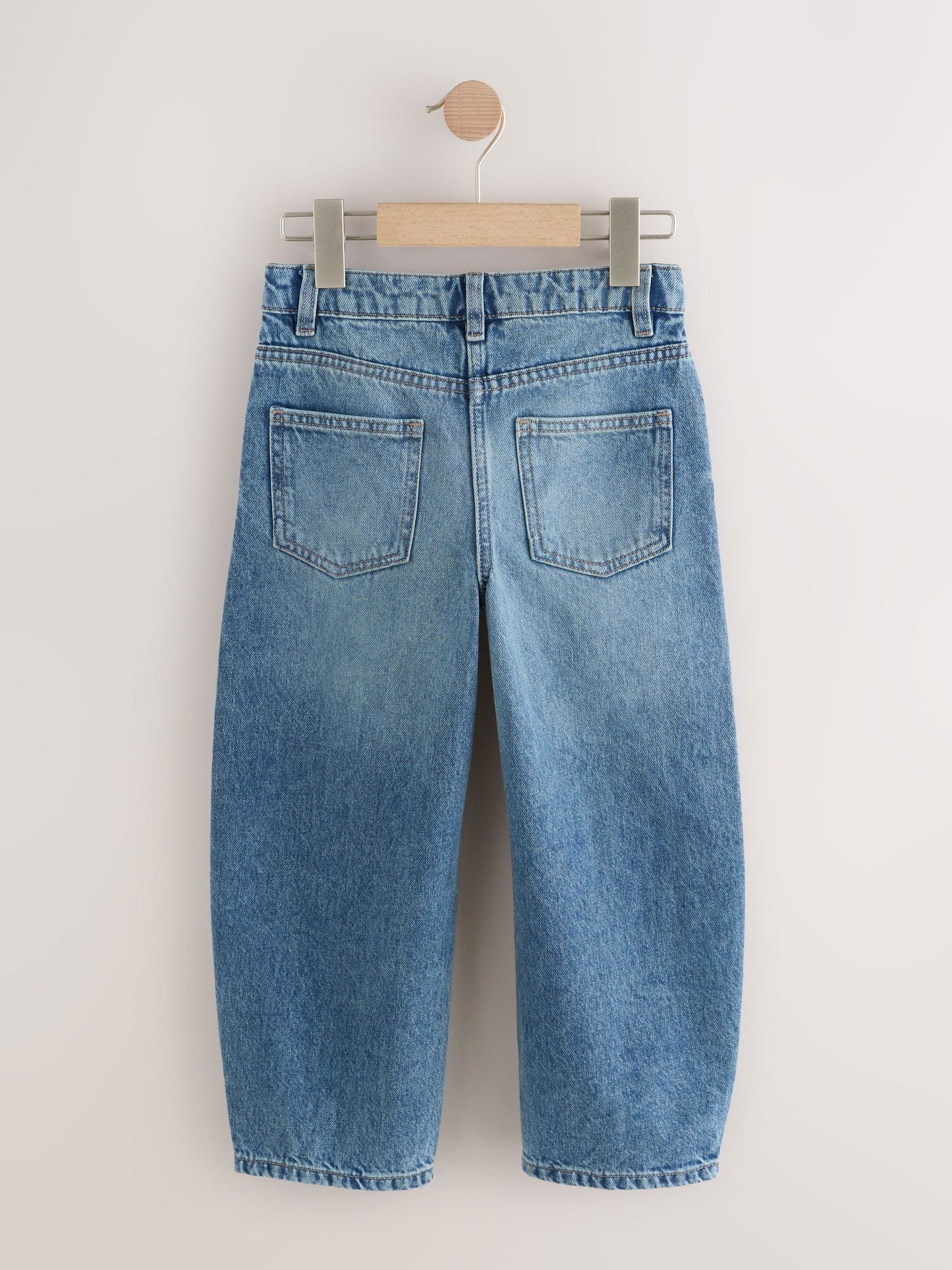 Dsiney Kidz - Mid Blue Denim Barrel Jeans (3-16yrs) image 7