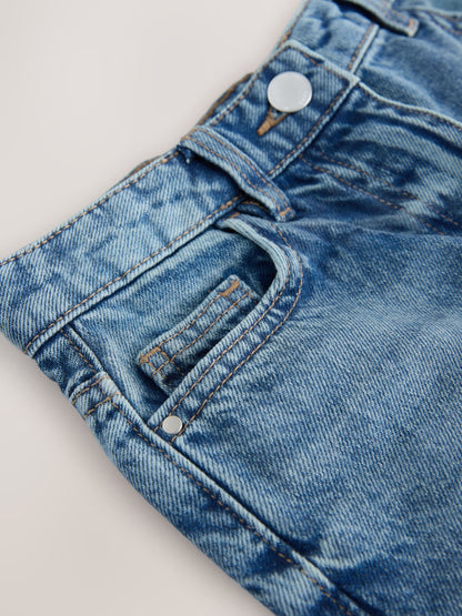 Dsiney Kidz - Mid Blue Denim Barrel Jeans (3-16yrs) image 8