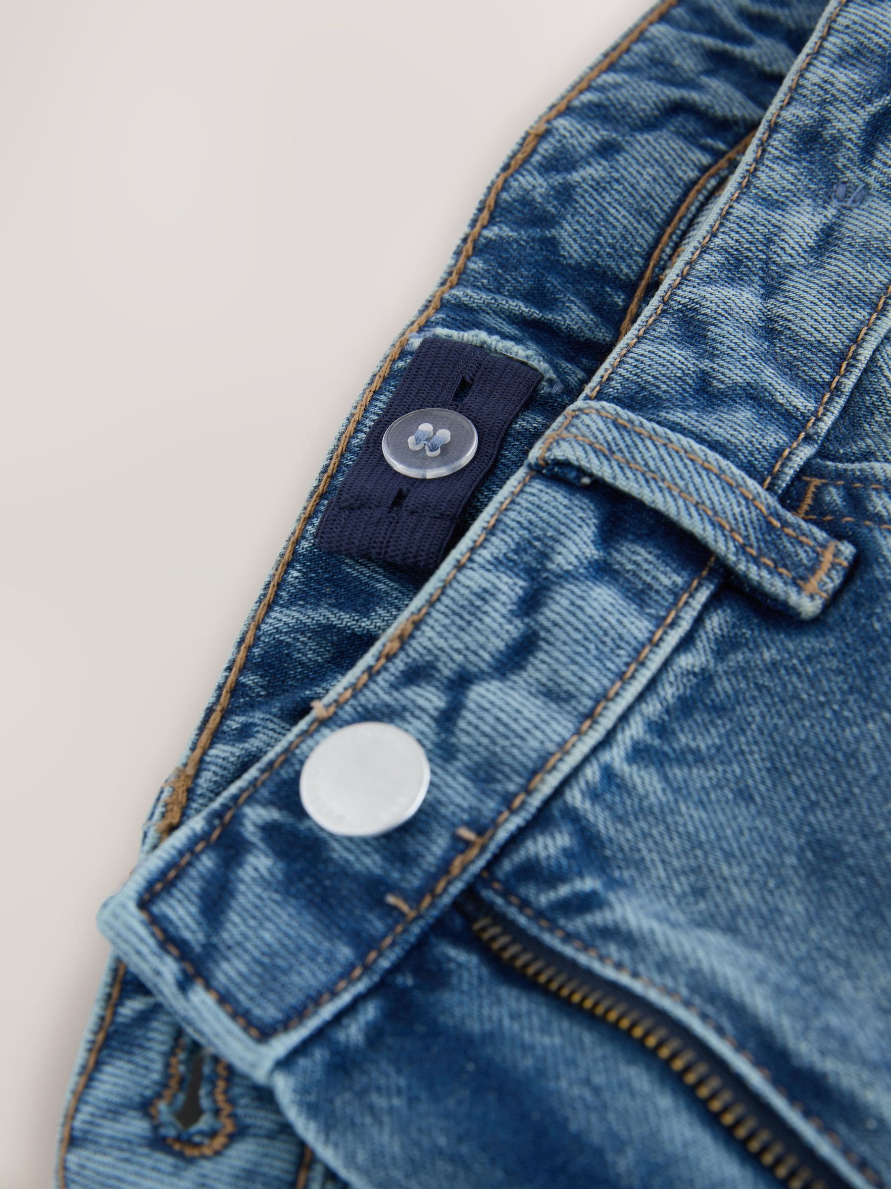 Dsiney Kidz - Mid Blue Denim Barrel Jeans (3-16yrs) image 9