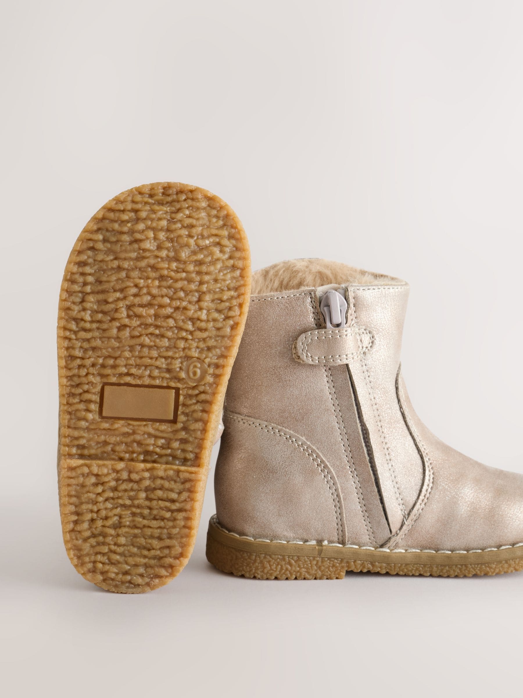 Silver Ankle Western Boots image 5