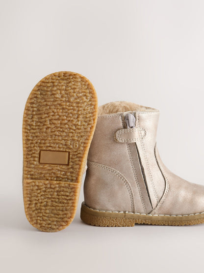 Silver Ankle Western Boots image 4