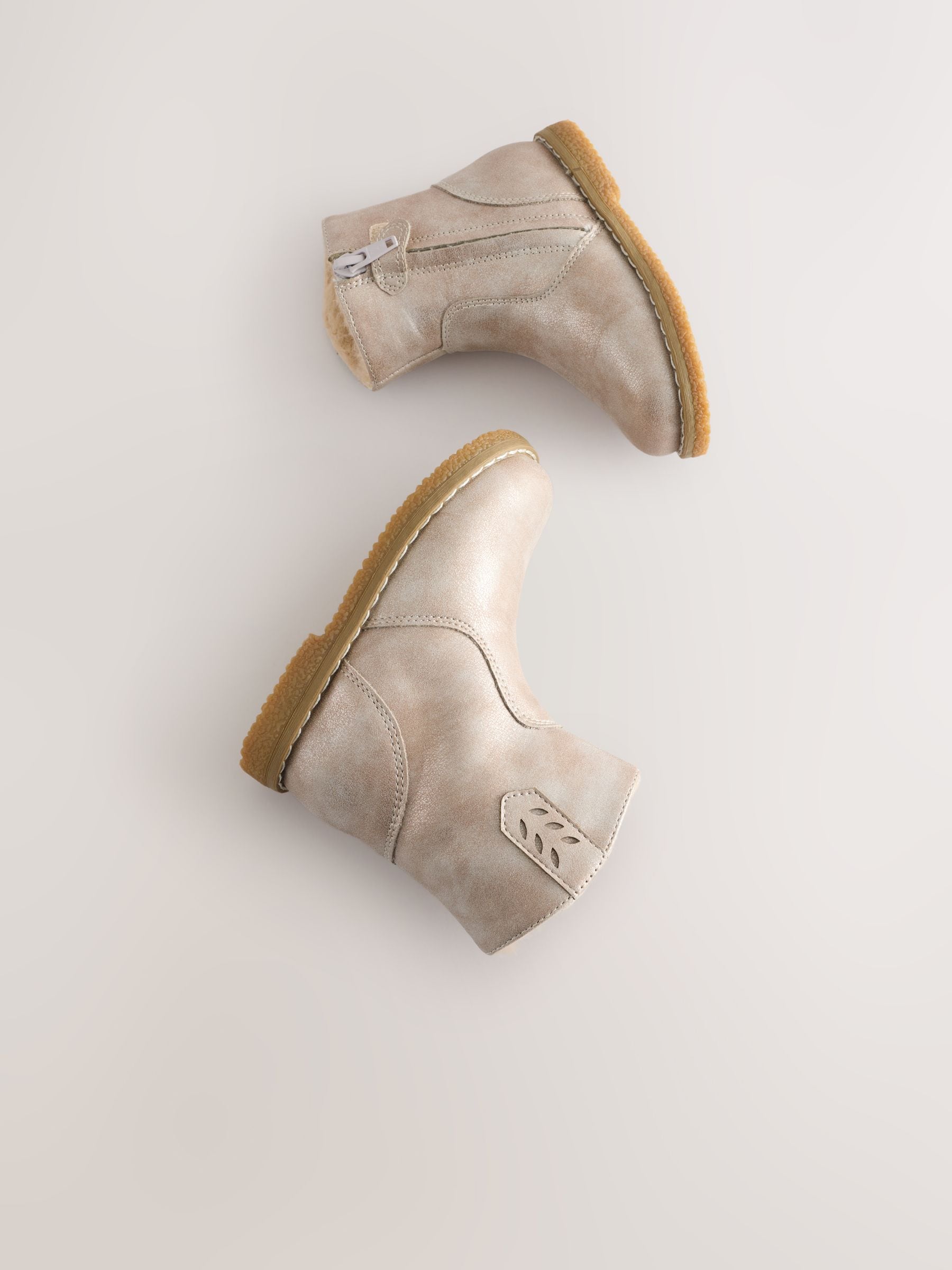 Silver Ankle Western Boots image 7
